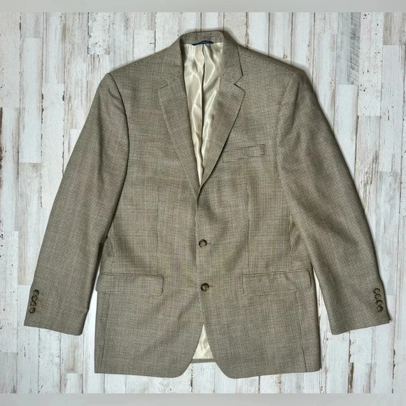 Ralph Ralph Lauren Blazer Jacket Men's 41L Brown Classic - Picture 1 of 9